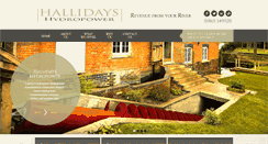 Desktop Screenshot of hallidayshydropower.com